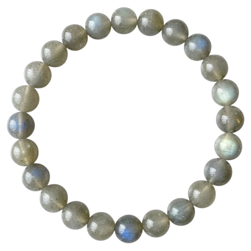 Labradorit Sunset Kugelarmband – Schmuckstück mit Farbspiel CrystalScents
