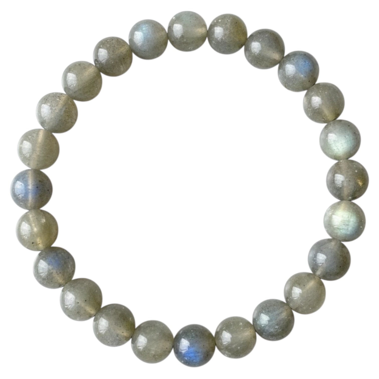 Labradorit Sunset Kugelarmband – Schmuckstück mit Farbspiel CrystalScents