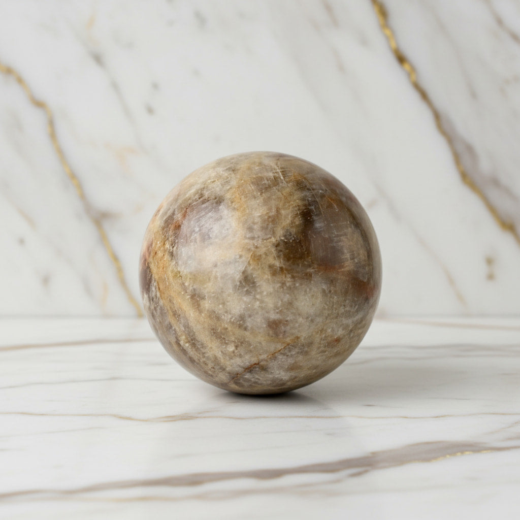 Mondstein Kugel – Intuition & emotionale Klarheit CrystalScents