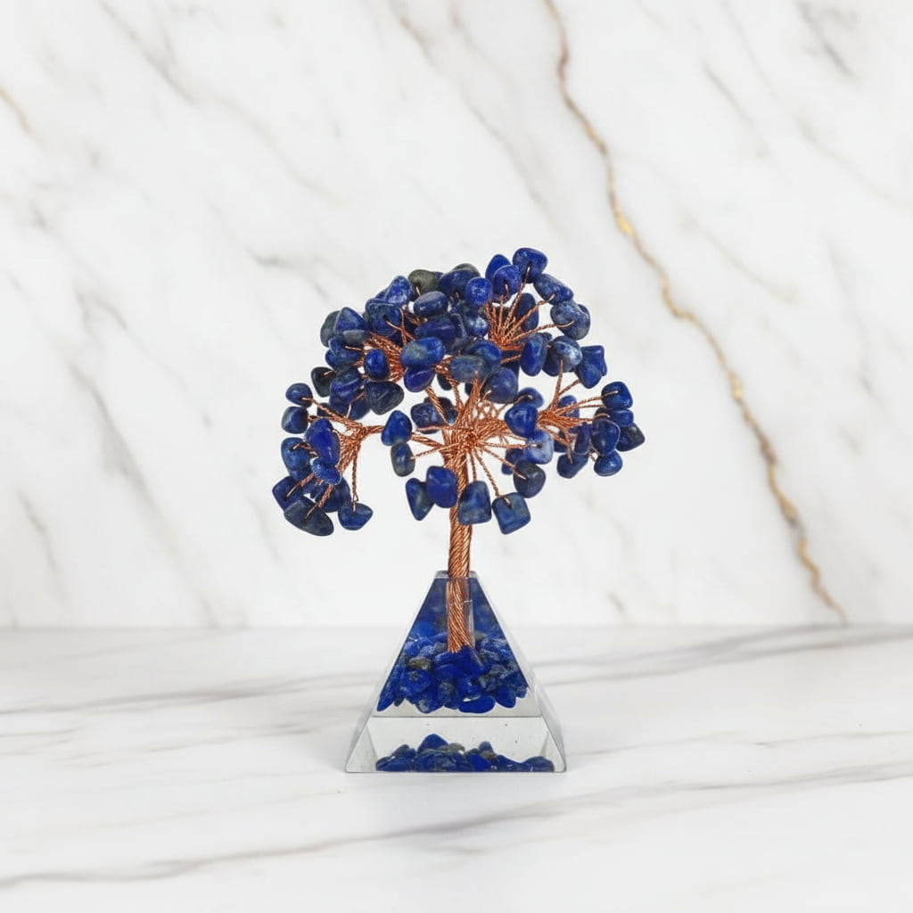 Lapislazuli Baum - Kristallpyramide