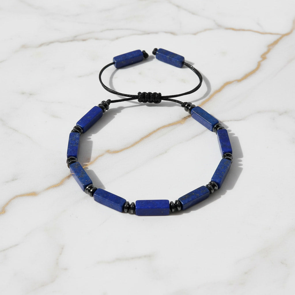 Lapislazuli Armband – Verstellbares Armband für Klarheit & Balance CrystalScents