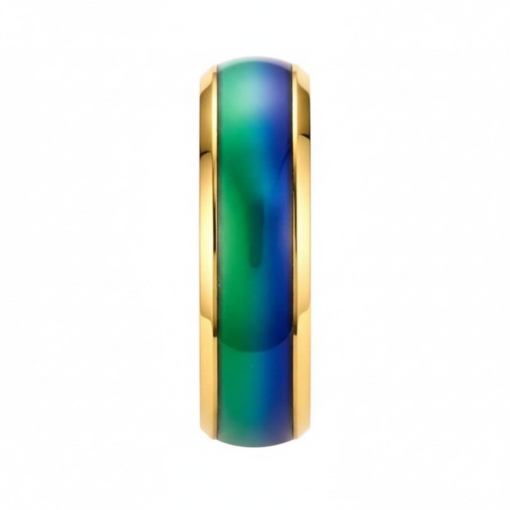 Emotionsring Gold - Gefühle stilvoll ausdrücken CrystalScents