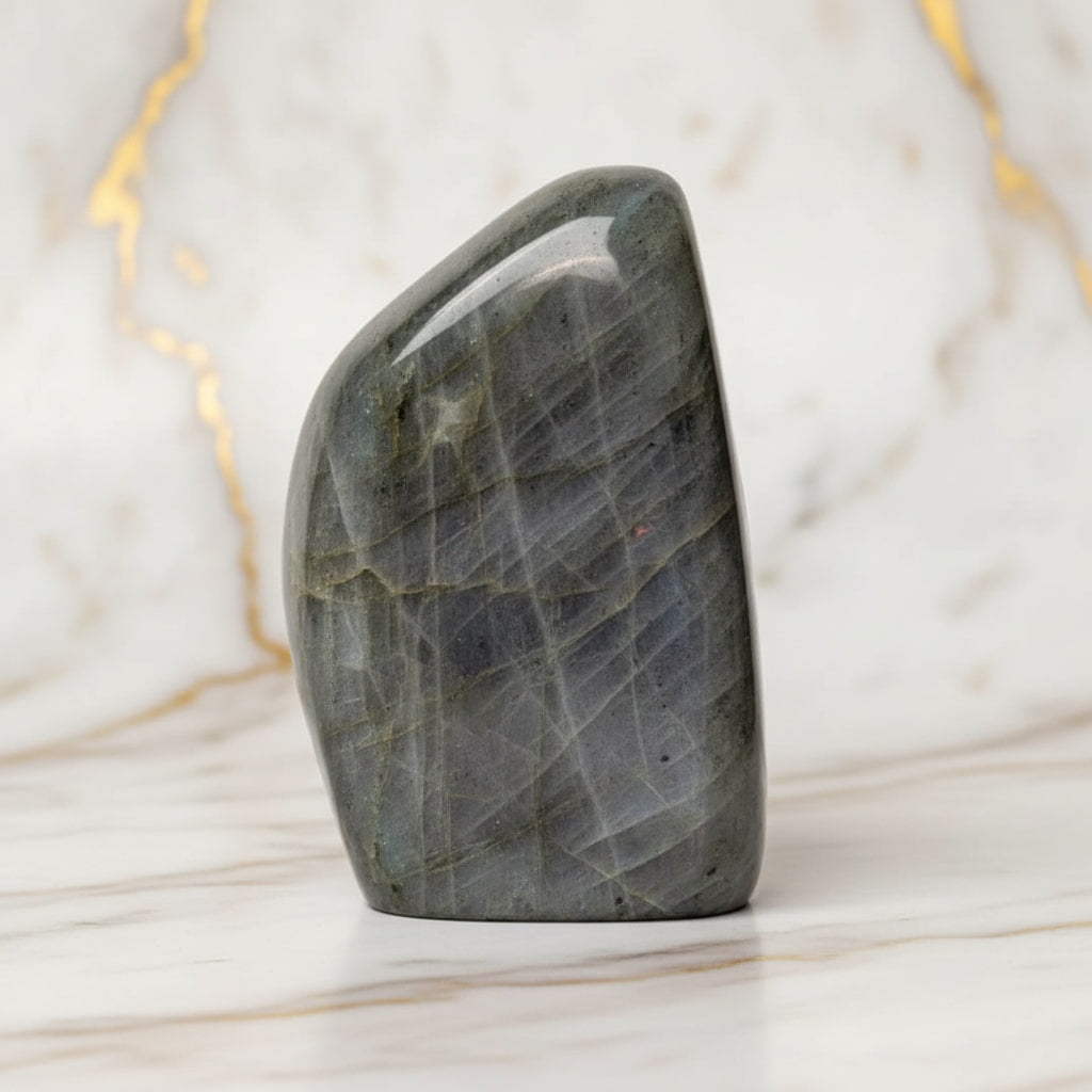 Labradorit Sunset Freiform – Mystisches Wohnhighlight CrystalScents