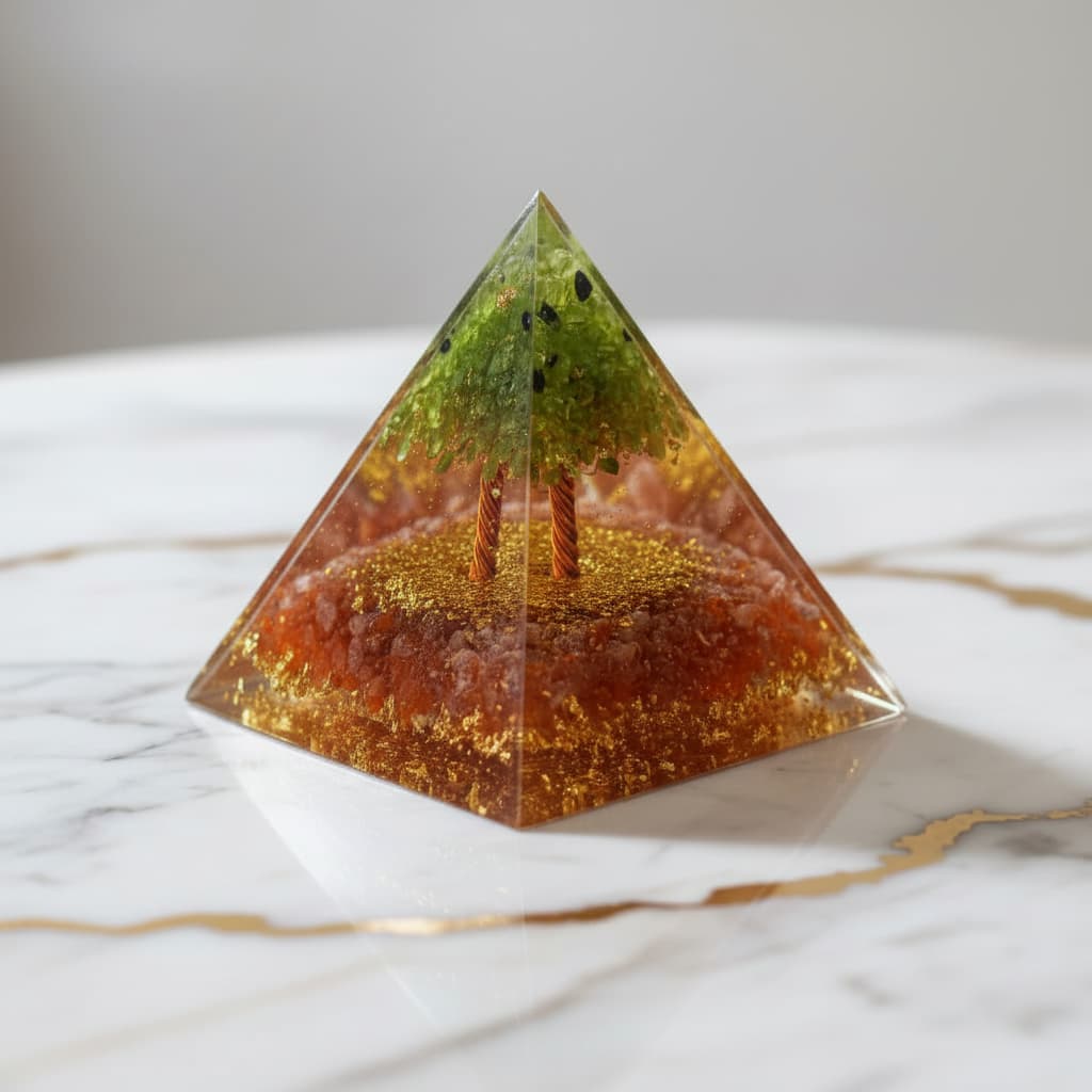 Orgonit Pyramide - Energie & Dekoration CrystalScents