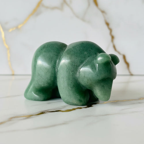 Aventurin Bär – Charmantes Kristallobjekt CrystalScents