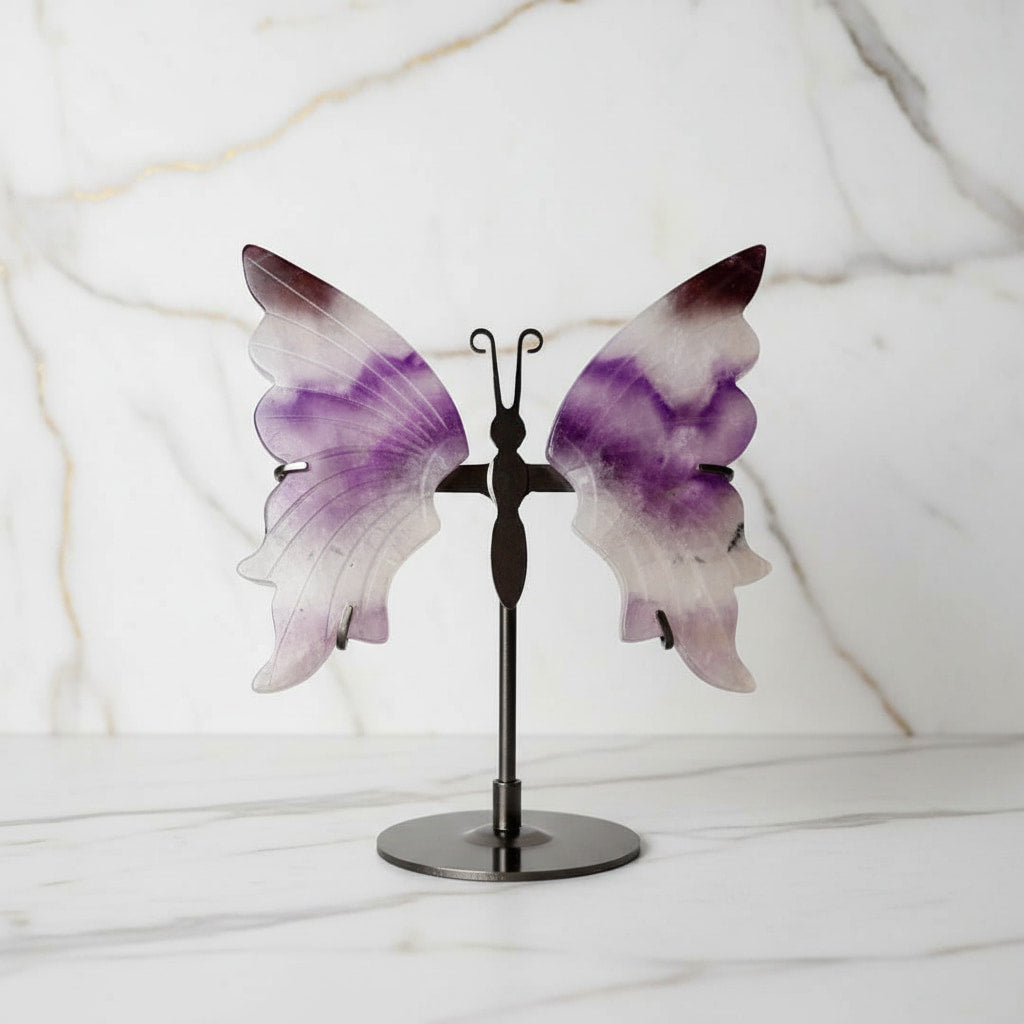 Amethyst Schmetterling - Funkelnde Freiheit