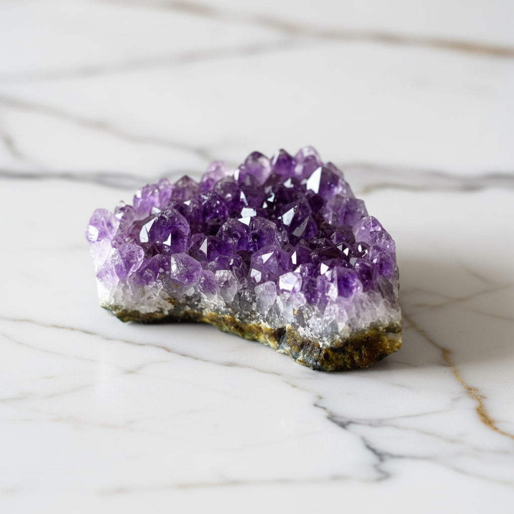 Amethyst Cluster - positive Energie & Atmosphäre