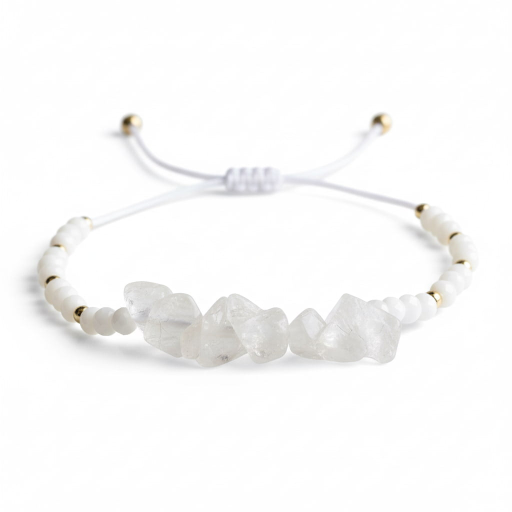 Bergkristall Schutzarmband - Klarheit & innere Stärke