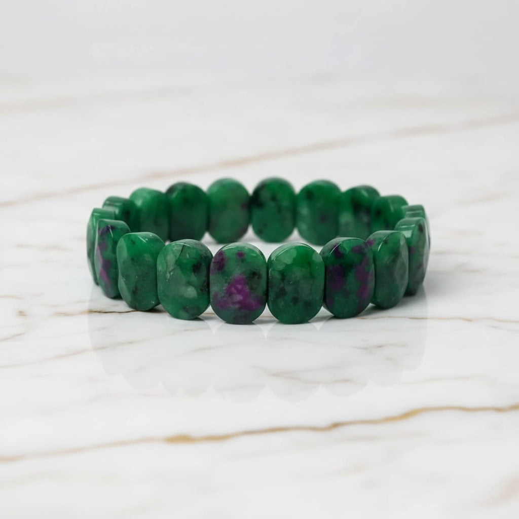 Rubin Zoisit Armband - Harmonie & Balance CrystalScents