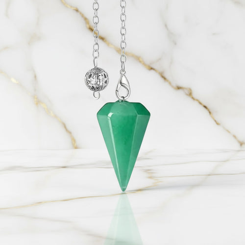 Aventurin Pendel – Fokus & Harmonie CrystalScents