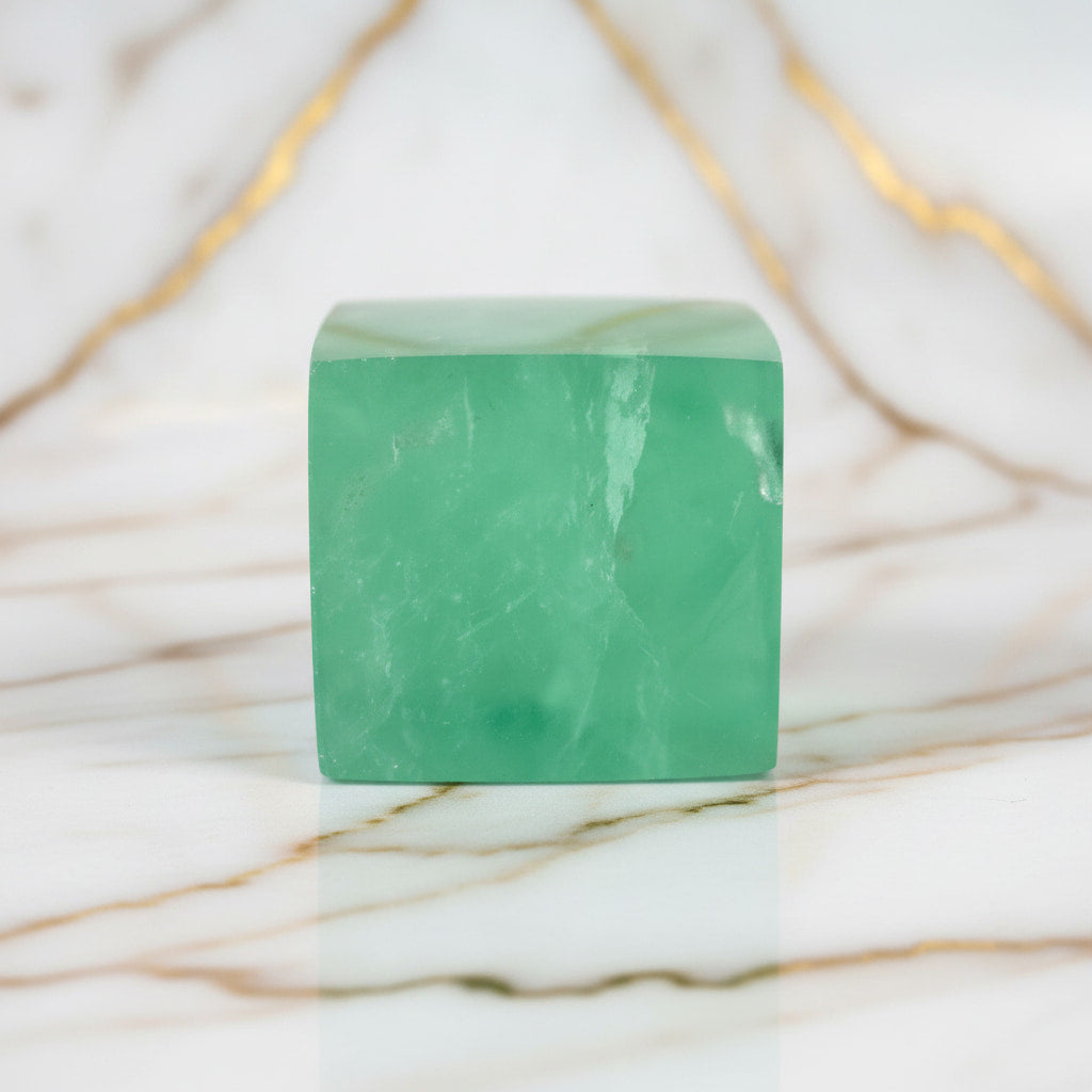 Fluorit Würfel - Geometrie & Natur