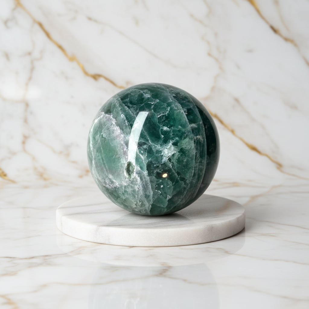 Fluorit Kugel – Intensives Naturjuwel