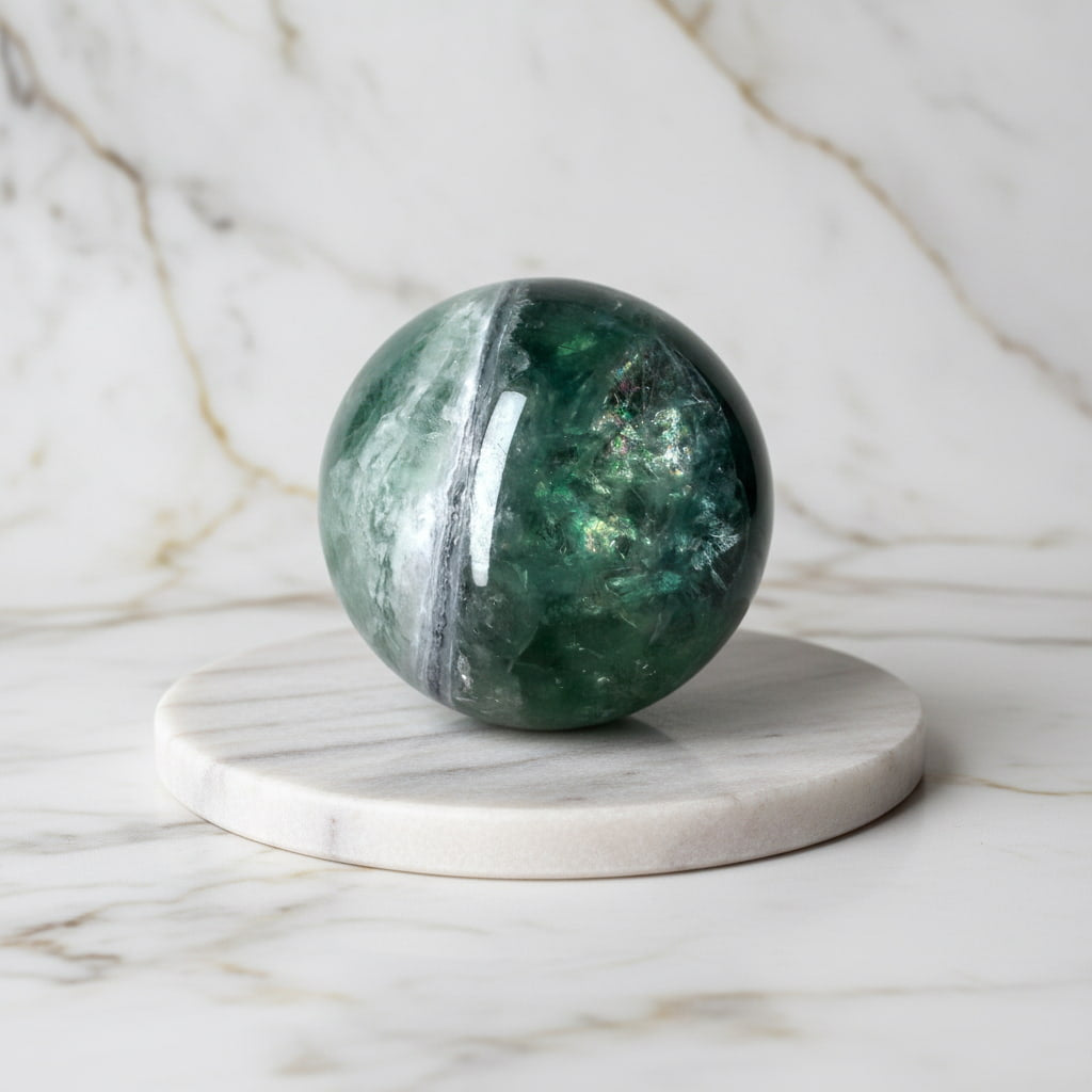 Fluorit Kugel – Magisches Naturwunder