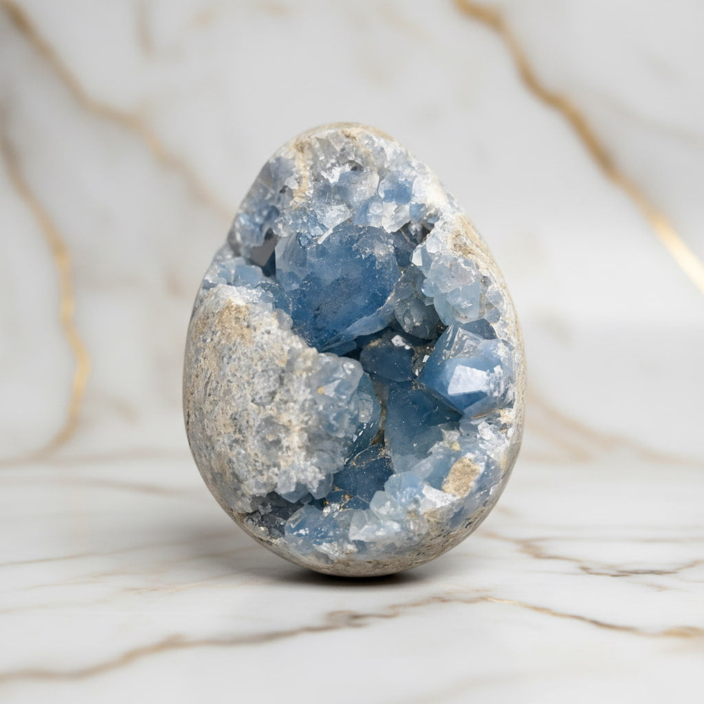 Celestit Ei – Harmonie & Klarheit JETZT entdecken CrystalScents