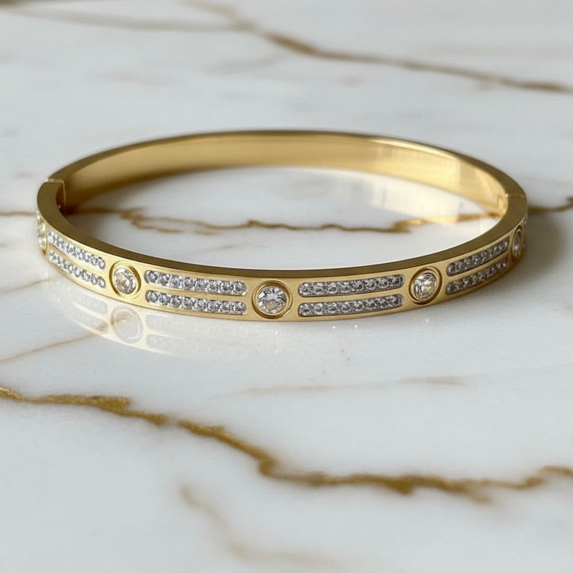 Armband - Funkelnde Akzente in Gold CrystalScents