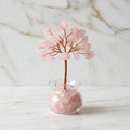 Mini Rosenquarz Baum - Liebesgrüße der Natur CrystalScents