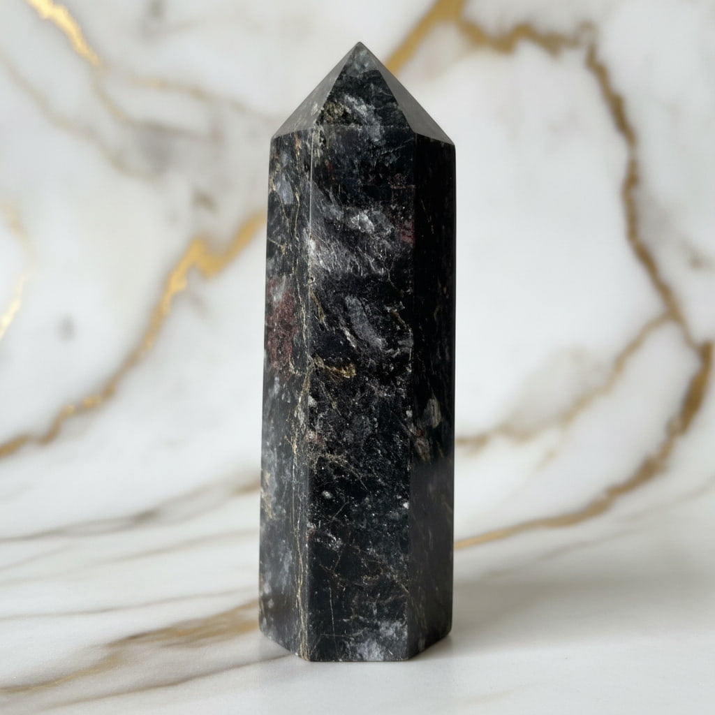 Granat Obelisk – Ausrichtung & Schönheit CrystalScents