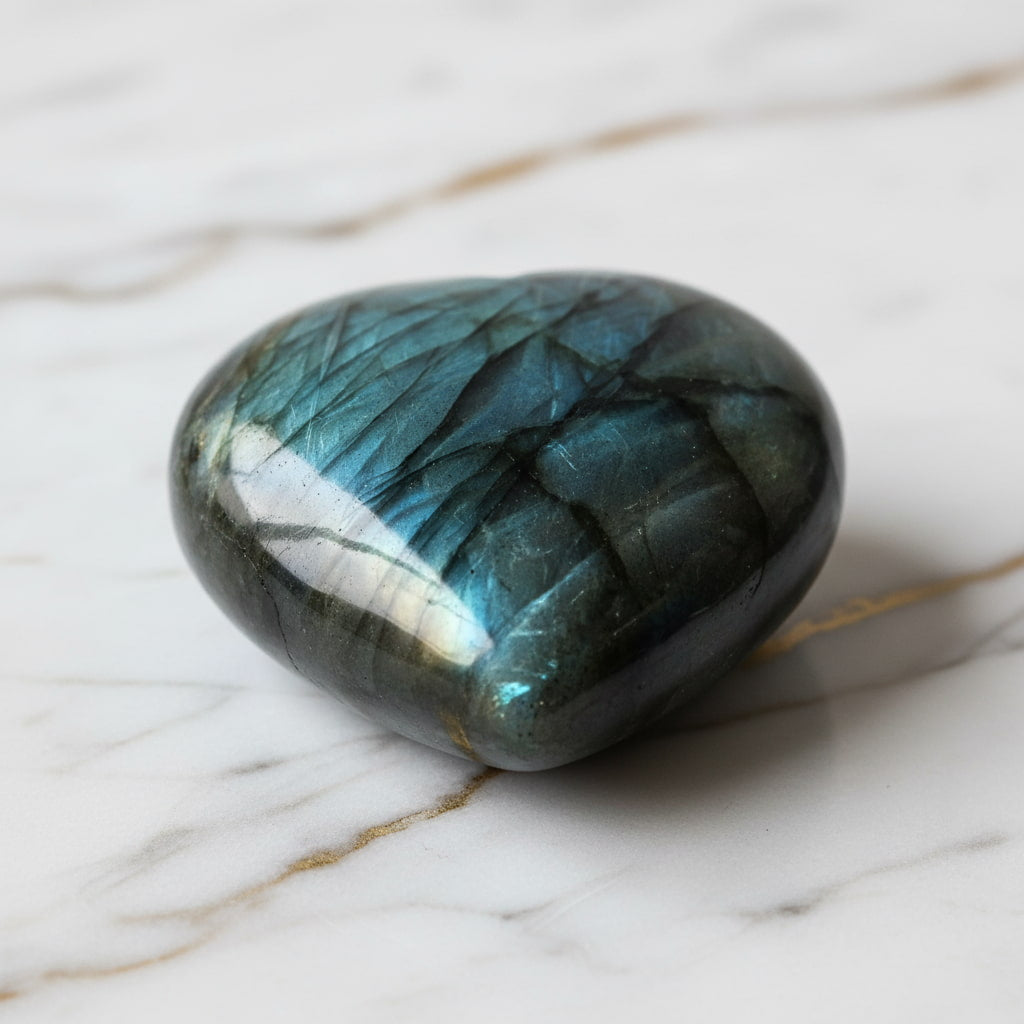 Labradorit Herz – Intuition & Verbundenheit CrystalScents