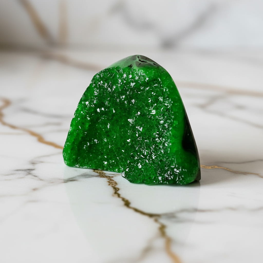 Amethystdruse – Grüner Kristall CrystalScents