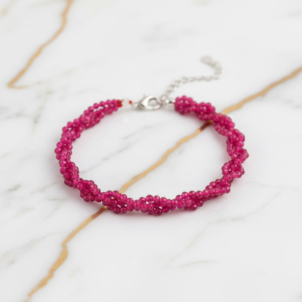 Rubin Armband – Liebe & Leidenschaft CrystalScents