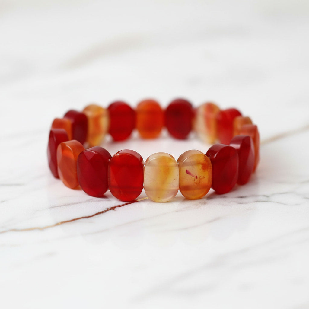 Karneol Armband – Selbstvertrauen & Energie CrystalScents