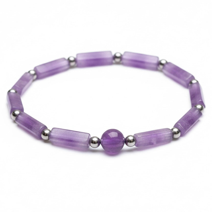 Amethyst Armband – Harmonie & innere Ruhe CrystalScents