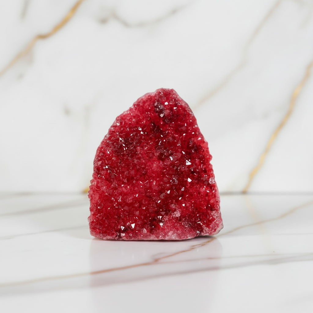 Amethystdruse – Strahlend roter Kristall CrystalScents