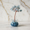 Mini Aquamarin Baum – Leichtigkeit & Natur CrystalScents