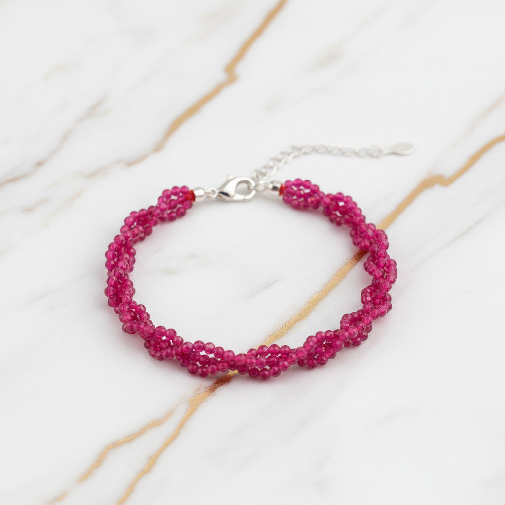 Rubin Armband – Liebe & Leidenschaft CrystalScents