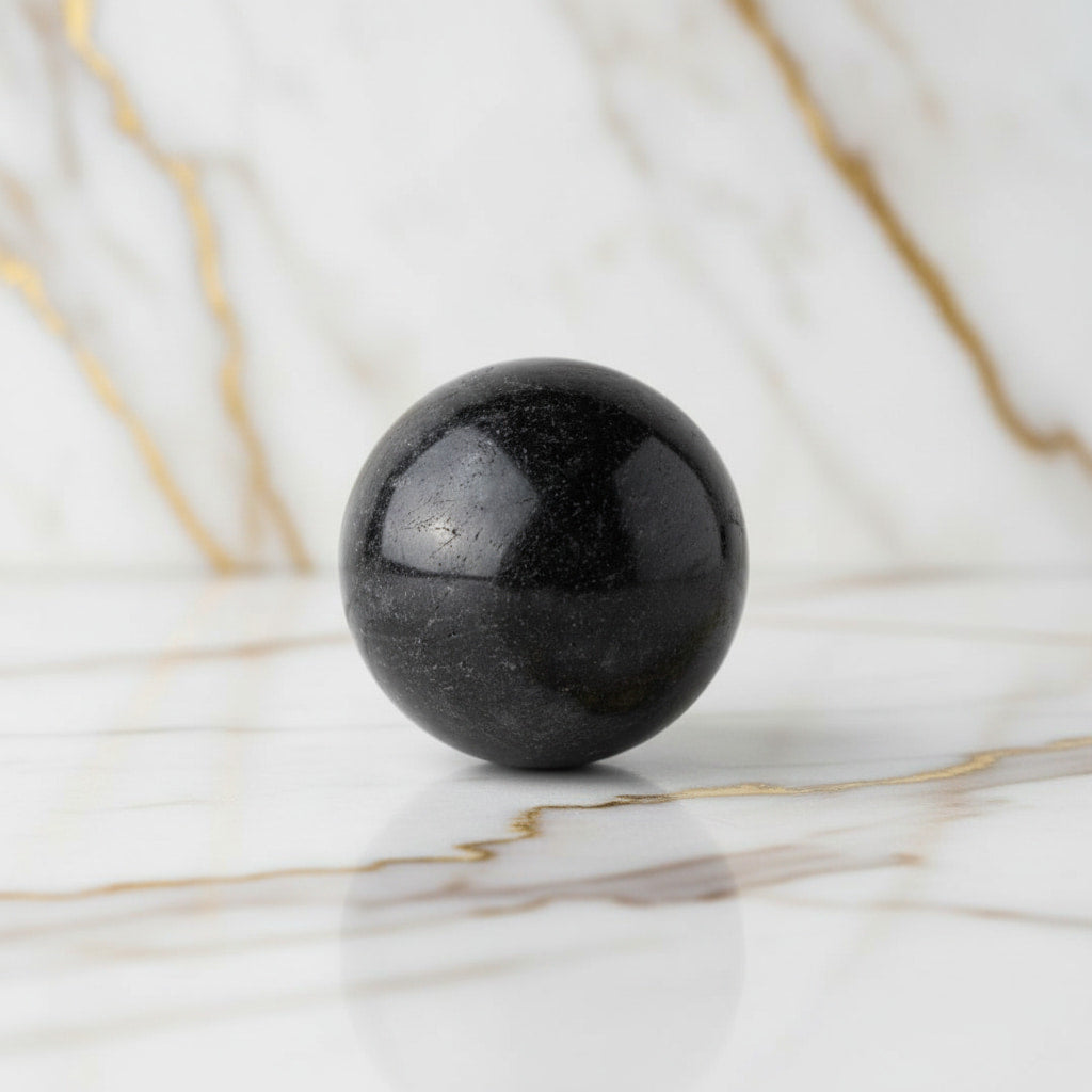 Rutilquarz Kugel – Klarheit & Fokus CrystalScents