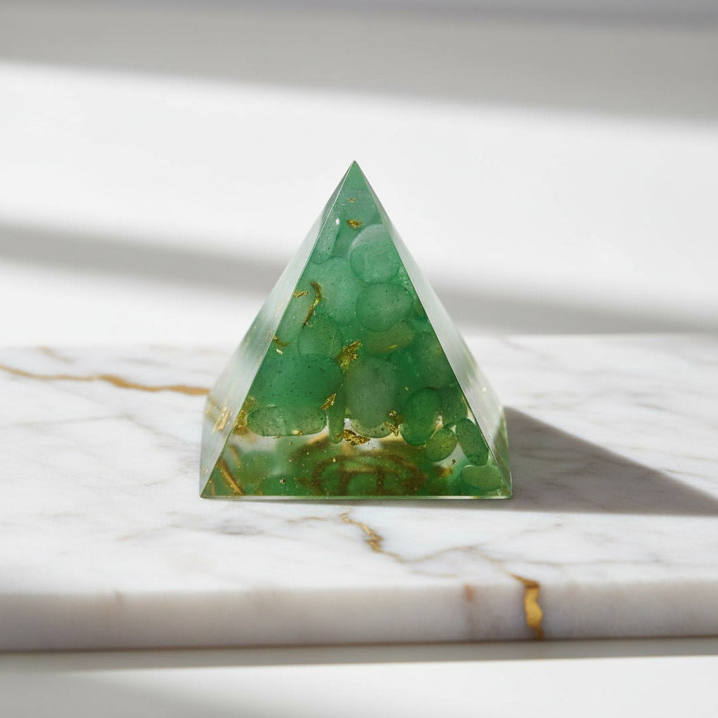 Aventurin Pyramide – Frischer Akzent fürs Zuhause