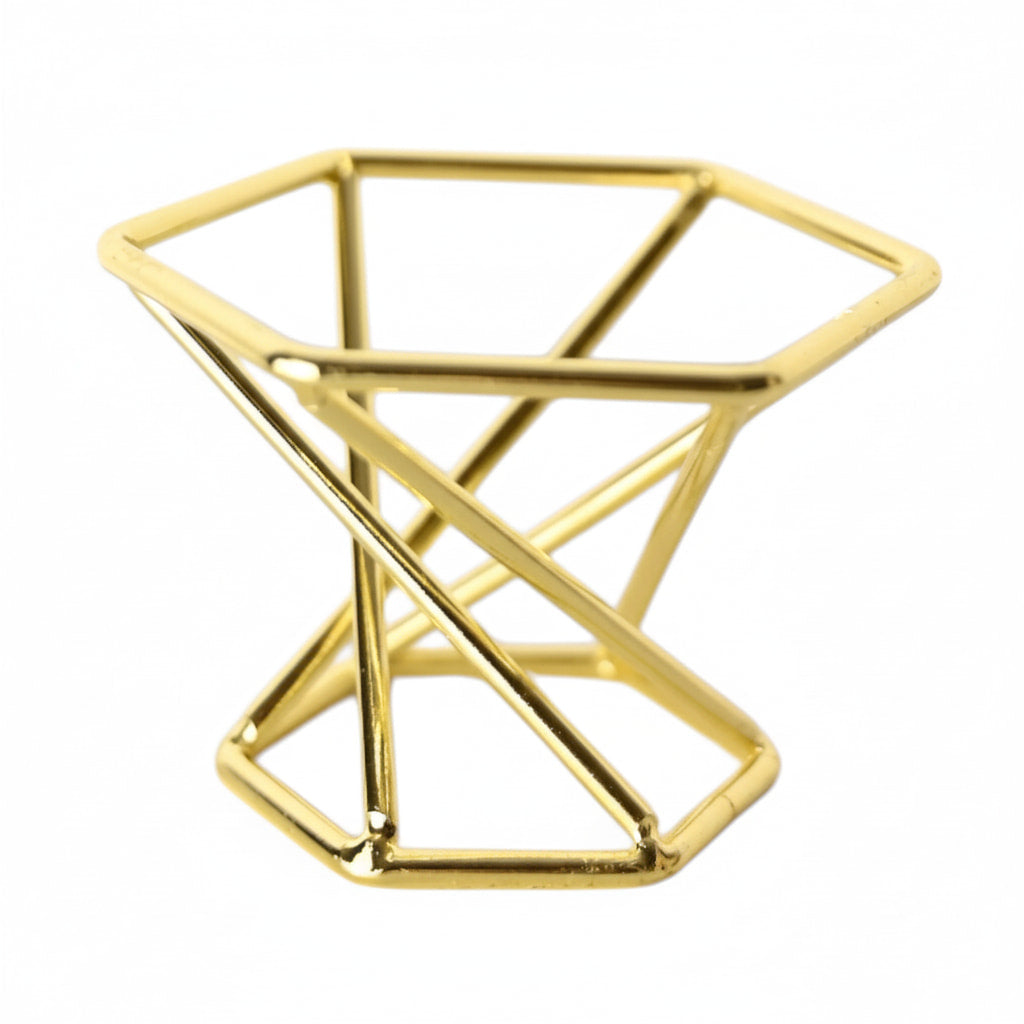 Kristallhalter Gold 2 in 1 – Dekorativ & Multifunktional CrystalScents