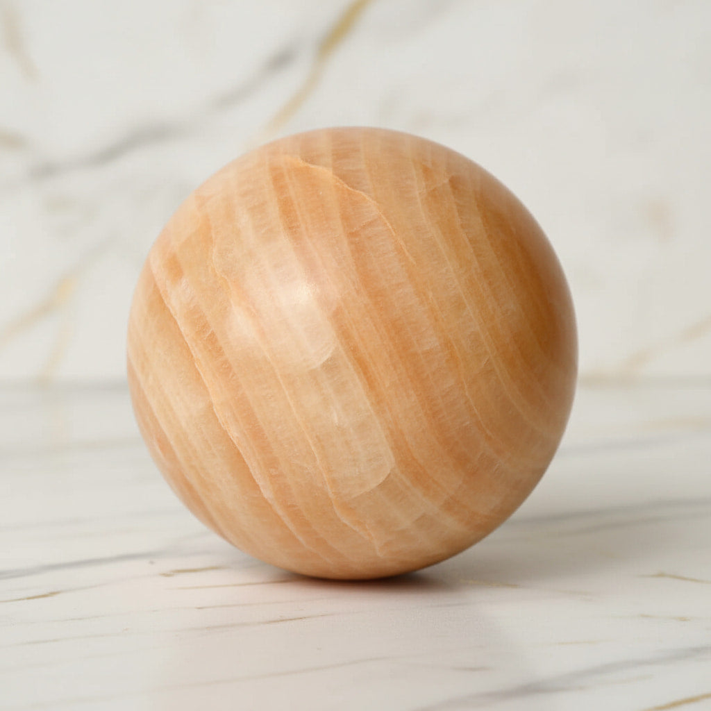 Calcit Kugel - für Wärme & Vitalität