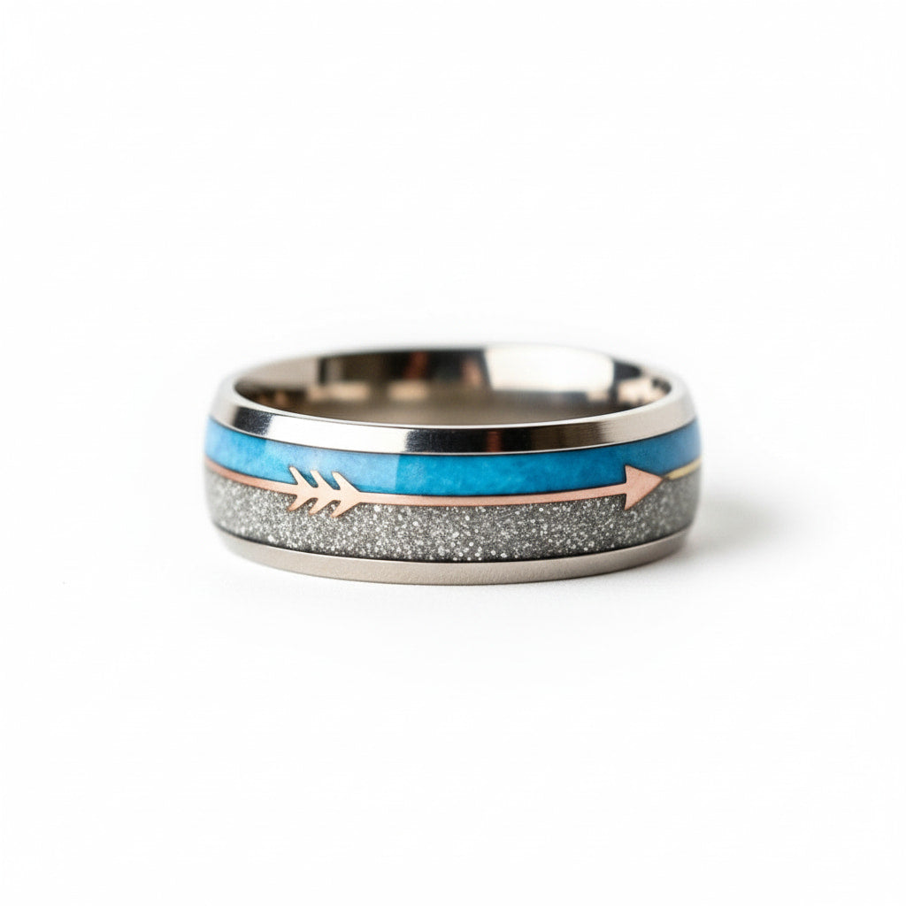 Ring mit Pfeil-Design – dekoratives Accessoire für markanten Look CrystalScents