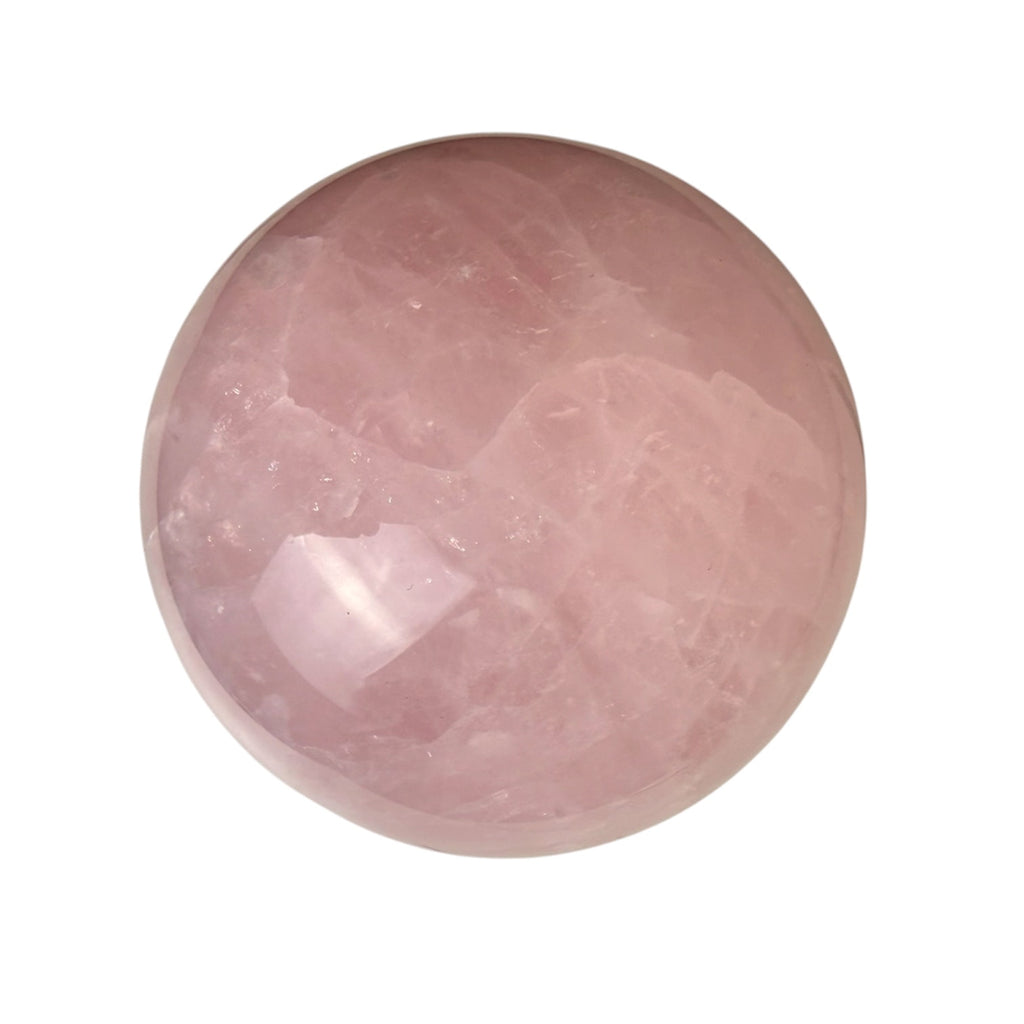Rosenquarz Kugel – Freude & Liebe CrystalScents