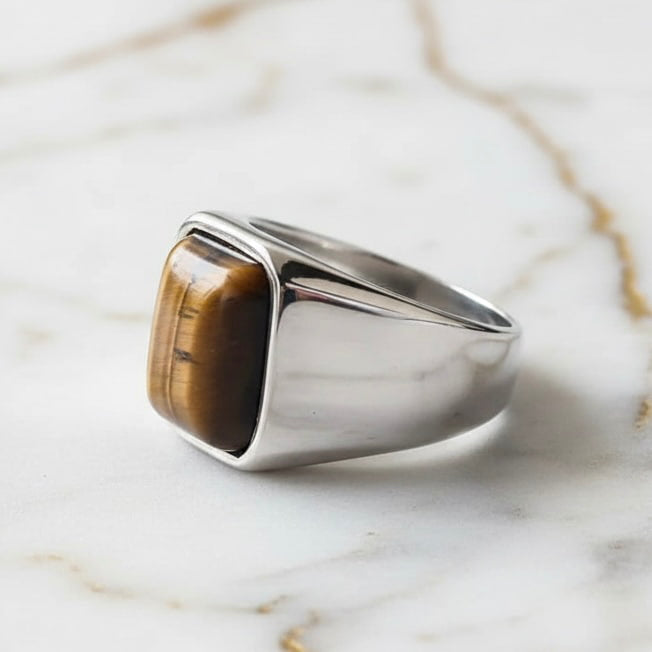 Tigerauge Ring - Modern & Kraftvoll JETZT entdecken CrystalScents