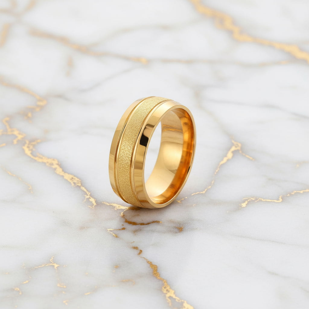 Ring Gold – mit Frosted-Finish CrystalScents