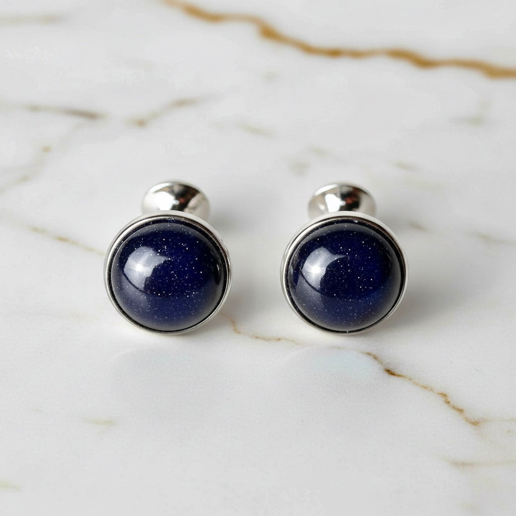 Blaufluss Manschettenknöpfe - Zeitlos elegant CrystalScents