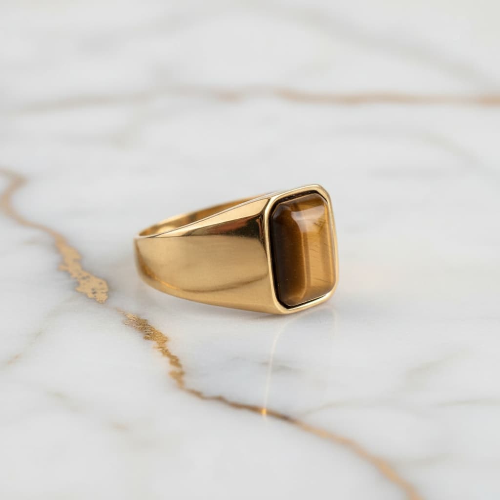 Tigerauge Ring - Klarheit & Fokus JETZT sichern CrystalScents