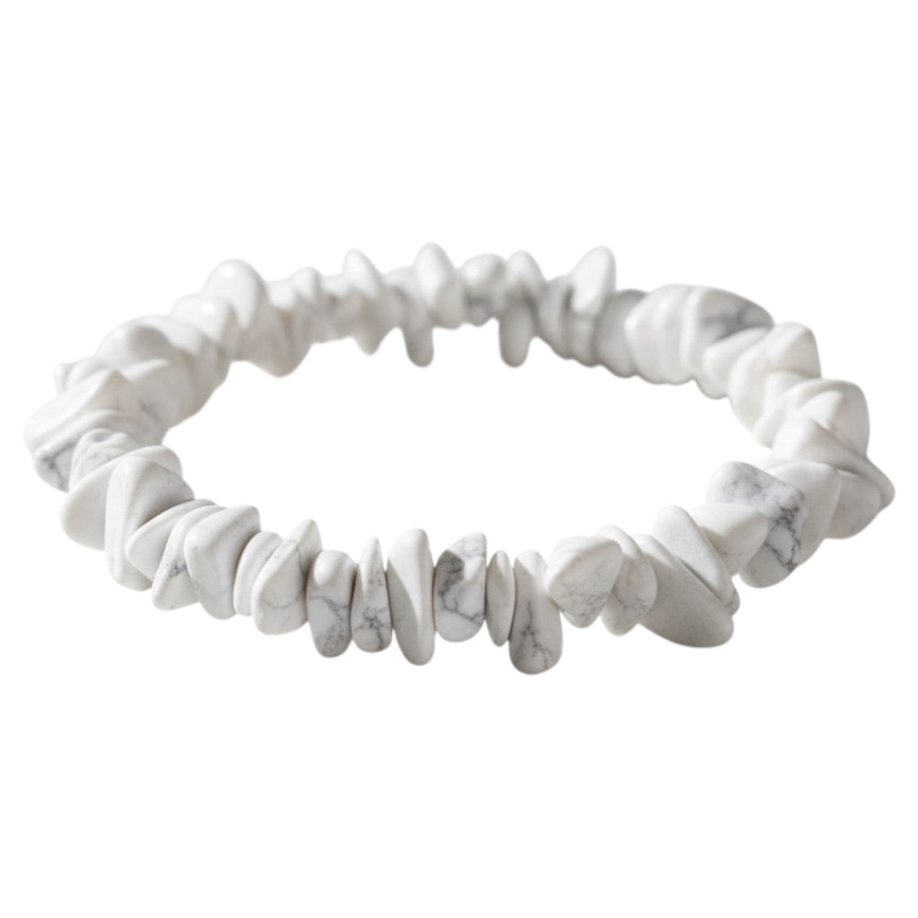 Howlit Splitterarmband – Lebendige Form für innere Ruhe CrystalScents