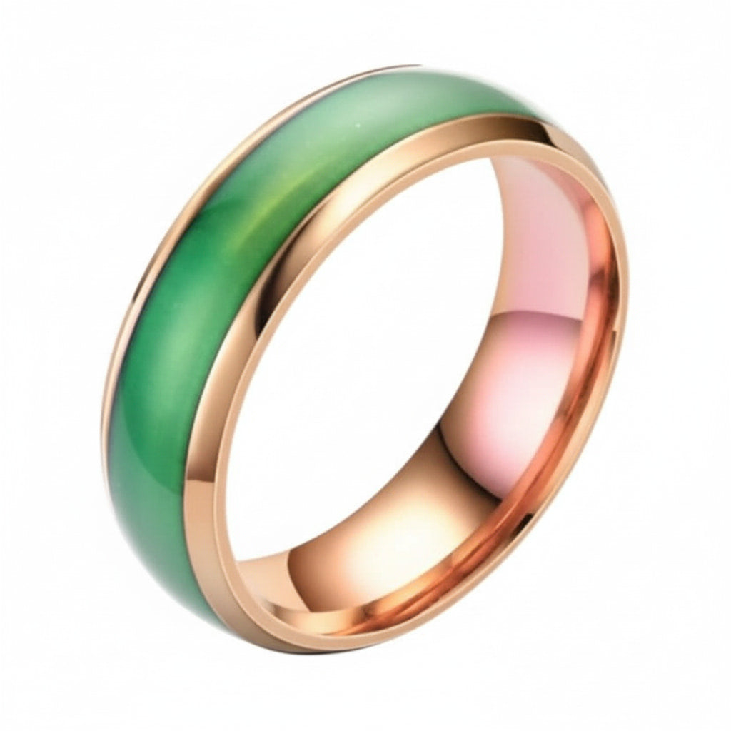 Emotionsring Roségold - Gefühle stilvoll ausdrücken CrystalScents