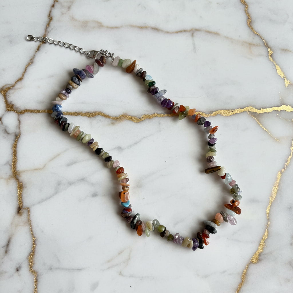 Halskette – Bunte Kristalle für Lebensfreude & innere Ruhe CrystalScents