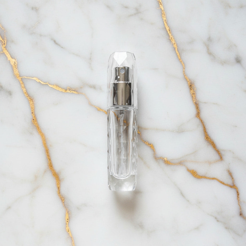 Parfüm Abfüller – Silberner Zerstäuber CrystalScents