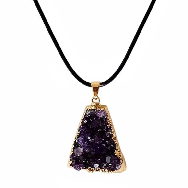 Amethyst Halskette – Funkelnder Naturstein für Eleganz & Ausstrahlung CrystalScents