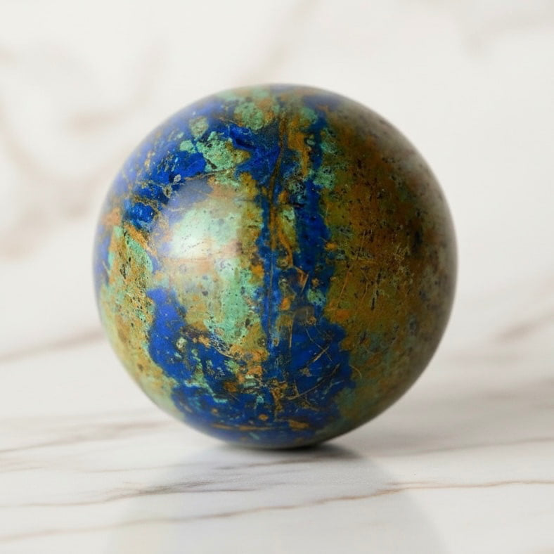 Phönix Lapislazuli Kugel - Kraft & Wunder CrystalScents