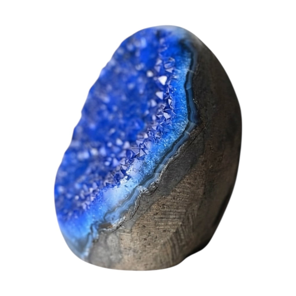 Amethystdruse – Blaue Kristallschönheit CrystalScents