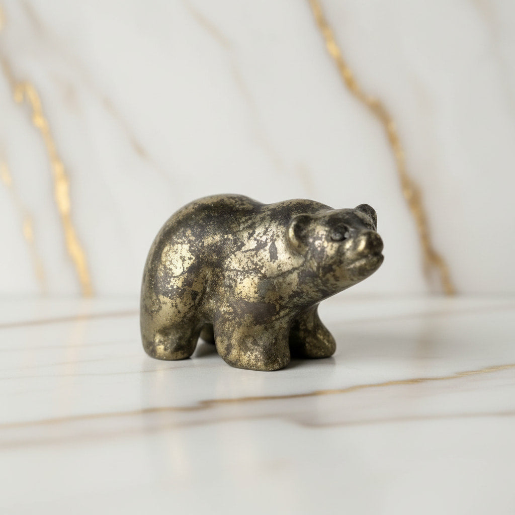 Pyrit Bär - Glanz & Stabilität CrystalScents