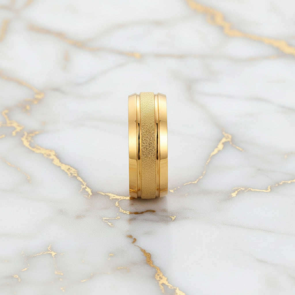 Ring Gold – mit Frosted-Finish CrystalScents