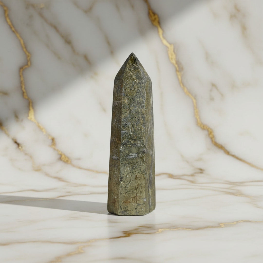 Pyrit Obelisk – Fokus & Erfolg CrystalScents