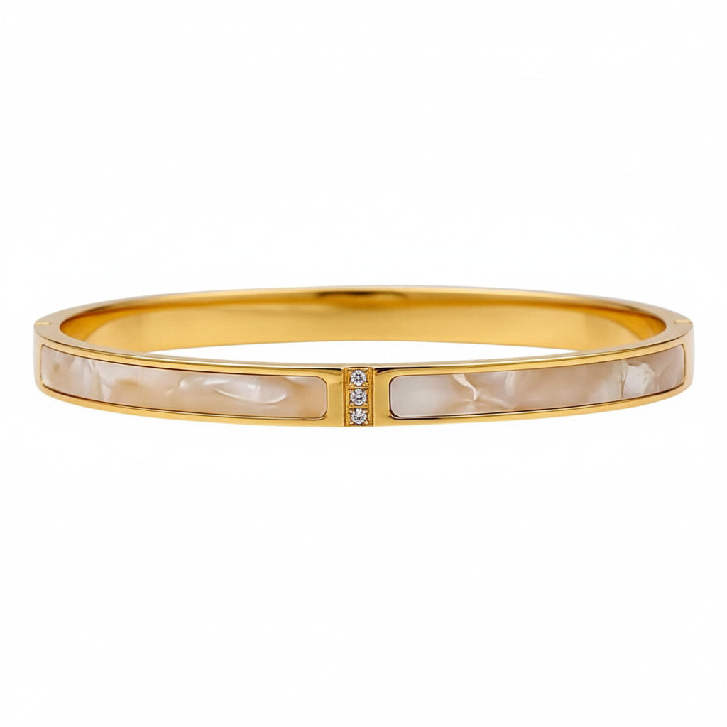 Armband mit Perlmutt in Gold – für stilvolle Momente CrystalScents